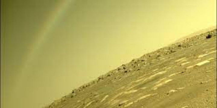 WOW Begini Penampakan Pelangi di Planet Mars