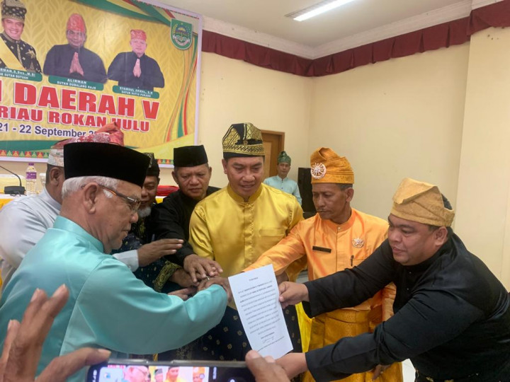 Melalui Musda, H. Suparman,S.Sos Terpilih Menjadi Ketua LAMR Rokan Hulu 2022 - 2027