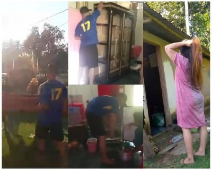 Gara-Gara Tak Suka Istri? Pria Ini Malah Angkut Habis Perabotan Rumah