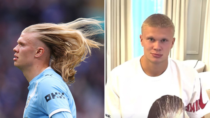 Tak Lagi Gondrong! Erling Haaland Pamer Potongan Rambut Baru