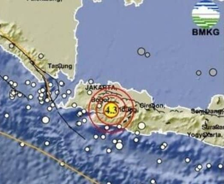 Gempa Tektonik M 4,3 Guncang Cianjur, BMKG Masih Pantau Perkembangan