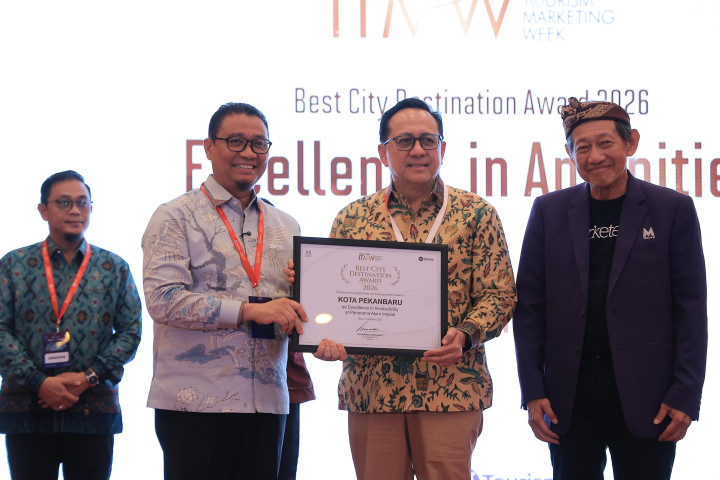 Indonesia Tourism Marketing Week, Pekanbaru Raih Prestasi di Kancah Pariwisata Nasional