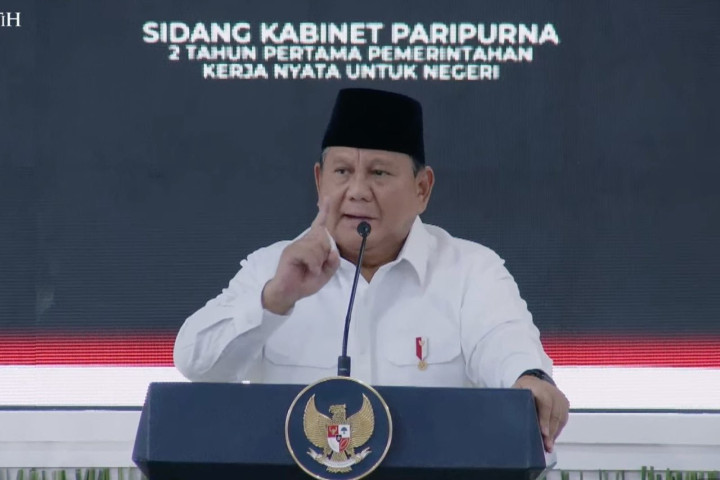 Prabowo Bangga atas Kinerja Kabinet, Capaian Dua Tahun Pemerintahan Jadi Sorotan